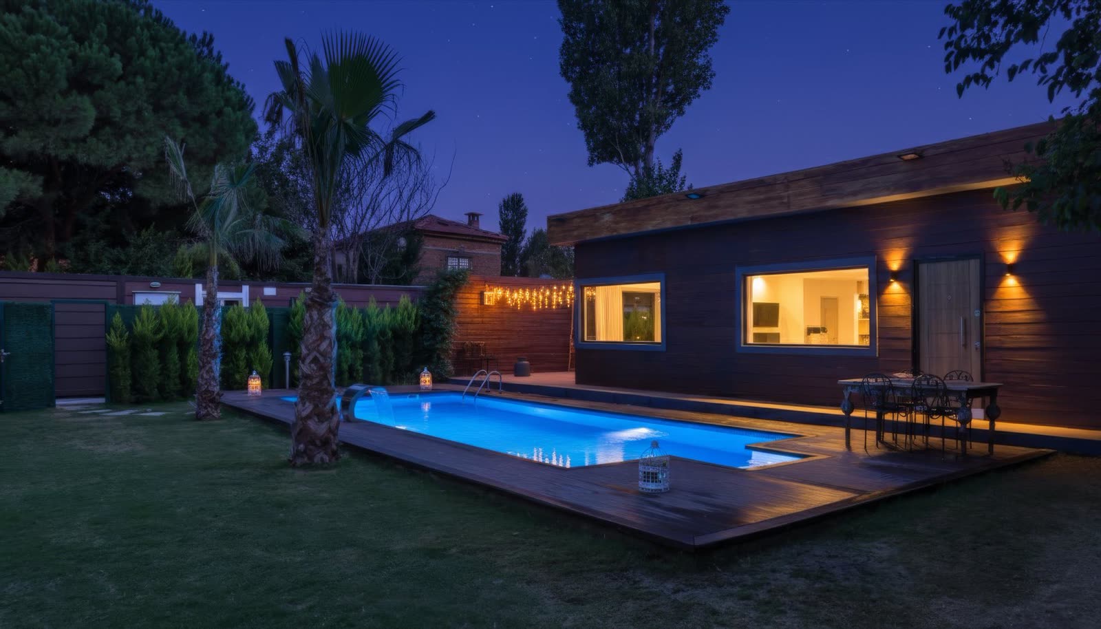 Pamira Garden — İzmir'de tamamlanmış butik villa havuz projesi