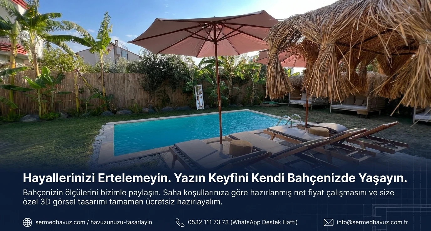 Bahçenizin ölçülerini bizimle paylaşın; saha koşullarınıza göre hazırlanmış net fiyat çalışmasını ve size özel 3D görsel tasarımı ücretsiz hazırlayalım.